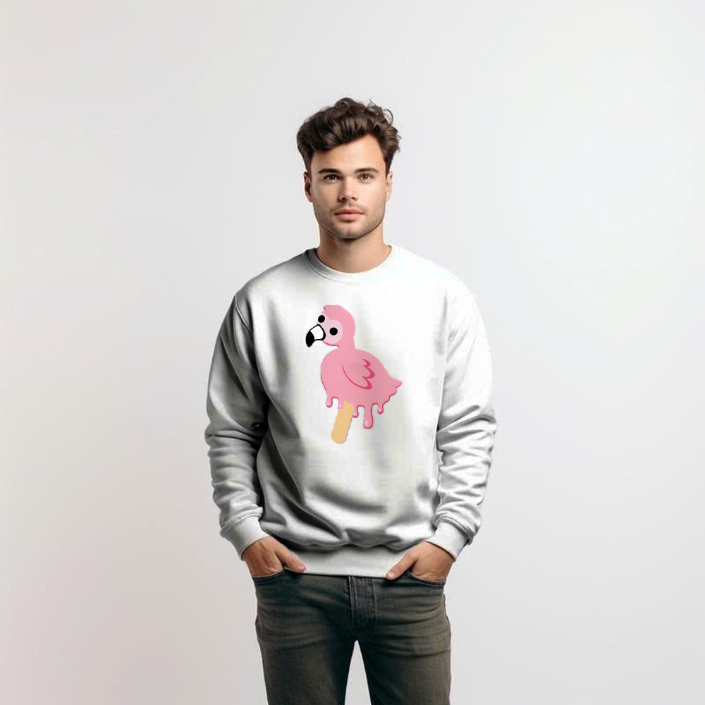 Flamingo Cream Shirt Cute Adorable Animal Sweatshirt Gift Ideas For Mother